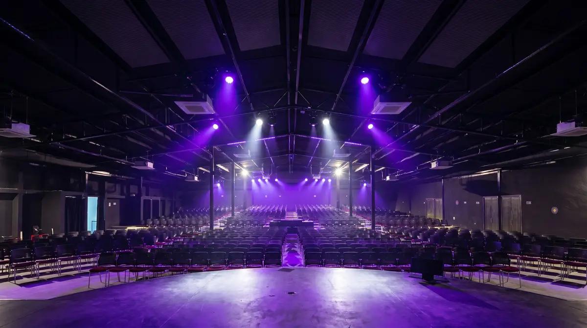 Escenario real de Auditorium, Santa Marta